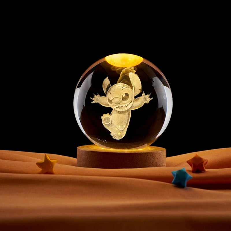 Luminária globo - StitchLuminus [Decoração linda e nostálgica]