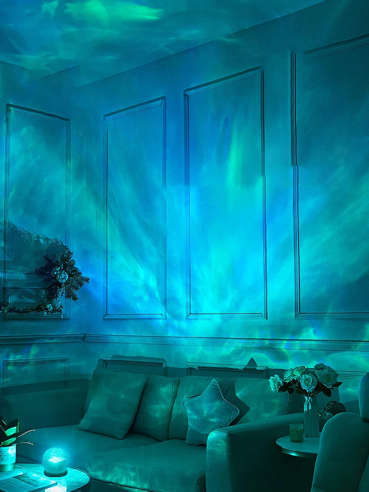 Luminária globo - Aurora Crystal [Seu Quarto Iluminado Pela Aurora]