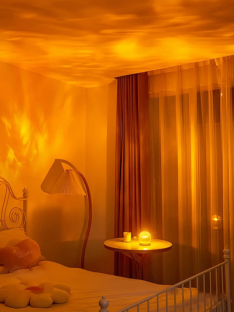 Luminária globo - Aurora Crystal [Seu Quarto Iluminado Pela Aurora]